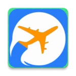 cheap flights - bookingera android application logo